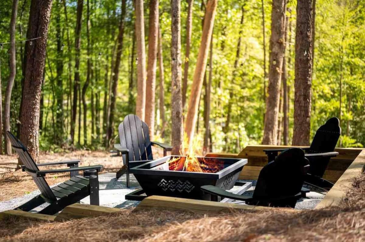 הוילה Sautee Nacoochee Helen Hikes Tubing 1 Acre Fire Pit מראה חיצוני תמונה